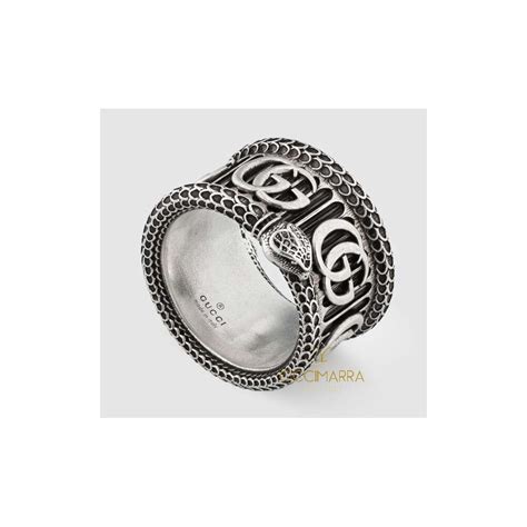 gucci gioielli argento anello